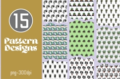 Botanical Pattern Pack PNG Product Image 1