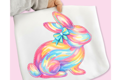 Brushstroke Easter Bunny PNG, Happy Easter PNG, Easter Bunny Product Image 7