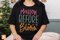 Maslow Before Bloom SVG PNG, Teacher SVG Cut File Product Image 2