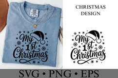 My 1st Christmas Svg | Christmas svg | Shirt Svg Product Image 2