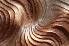 A textured metallic surface with wavy patterns Product Image 1