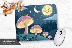 Mystical Radiant Forest Mouse Pad PNG Design Product Image 1