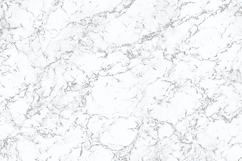 A white marble surface with gray veins Product Image 1