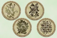 Round Earrings l 14 designs of round earrings, PNG Product Image 2