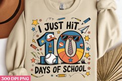 Just Hit 100 Days of School PNG Product Image 2