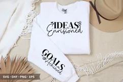 Ideas Envisioned SVG - Mother's Day Sleeve T shirt Design Product Image 1