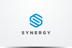 Synergy - Letter S Hexagon Logo Template Product Image 1