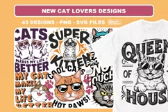 2026 new cat lovers print on demand svg and png designs Product Image 1
