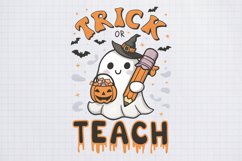 Funny Halloween Cute Spooky, Funny Halloween Sublimation Product Image 1