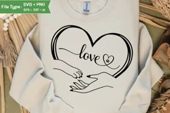Valentine's Day SVG | Valentine Quote SVG PNG Product Image 2