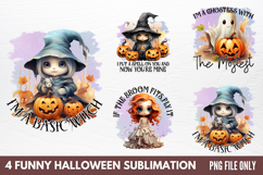 Funny Halloween Sublimation PNG Product Image 1