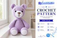 Amigurumi Bear Crochet Pattern PDF Product Image 1