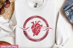 Heart design PNG, Valentines Day Stamps Clipart PNG Product Image 2