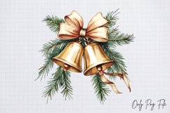Watercolour Rustic Christmas Clipart Bundle PNG Product Image 2