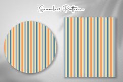 Colorful Pastel Stripe Seamless Digital Paper Pack Product Image 4