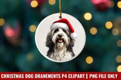 Breeds Of Christmas Dog Ornaments Clipart Bundle PNG Product Image 2