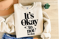 It&#039;s Okay to not be okay Svg | Svg Cut Files | Shirt Svg Product Image 2