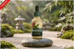 Oil Bottle In Garden Product Image 1