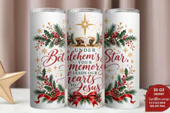 Emmanuel Christmas Tumbler Wrap, Christian Christmas 20oz Tu Product Image 2