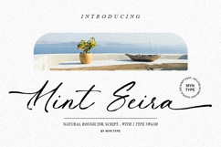 Mint Seira - Charm Handwritten Font Product Image 1