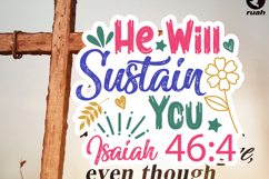 Bible Verse SVG Sticker Bundle Product Image 6
