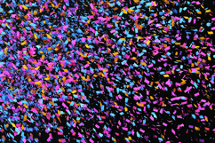 Vibrant Confetti Rain Background Party and Celebration Product Image 1