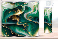 Abstract Waves Tumbler Sublimations , 20 oz Tumbler Wrap Product Image 2