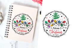 Welcome Merry Christmas Svg Design Product Image 1