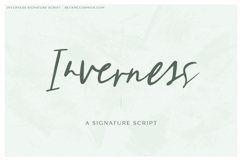 Inverness Script Product Image 1