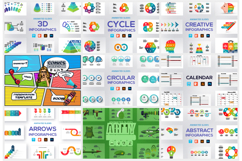 2750 Slides, Set Animated Presentations Template PowerPoint Product Image 4