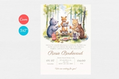 Baby Shower Invitation Template 102 Product Image 1