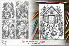 Easter coloring pages Product Image 1