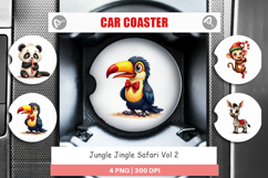 Jungle Jingle Safari Car Coaster Product Image 1