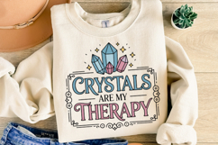 Crystals are my therapy Svg | Halloween Svg | Shirt Svg Product Image 2