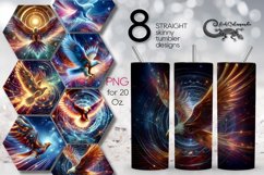 Mystic Eagle | 8 Fantasy Straight Skinny Tumbler designs Product Image 1