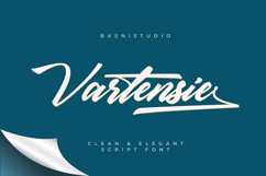 Vartensie Script Font Product Image 1