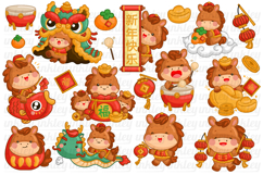 Year of the Horse Chinese New Year Clipart Product Image 1