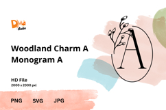 Woodland Charm Monogram Product Image 1