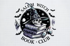 Vintage Halloween Season Of The Witch PNG Product Image 1