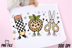 Back to School Png, Cute School Supplies PNG Product Image 2