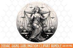 Zodiac Signs Sublimation clipart Product Image 1