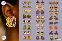 Halloween Stud Earrings Bundle | Jewerly | SVG Product Image 1