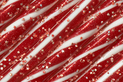 A festive holiday background featuring red &amp; white candy Product Image 1