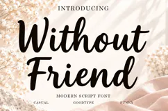 Without Friend Product Image 1