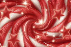 A vibrant and festive background featuring red and white Product Image 1