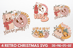 Retro Christmas Tshirt SVG Product Image 1