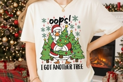 Oops I Got Another Tree Png, Christmas Goose Sublimation Png Product Image 2