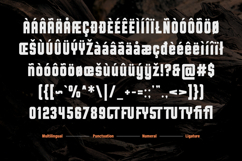 Brodhera - Classic Vintage Rounded Bold Condensed Sans Font Product Image 2