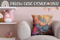 Samurai Pillow Sublimation, Fantasy Pillow Template Product Image 1