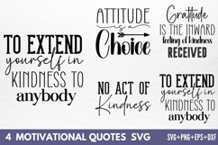 Motivational Quotes Designs SVG Product Image 1